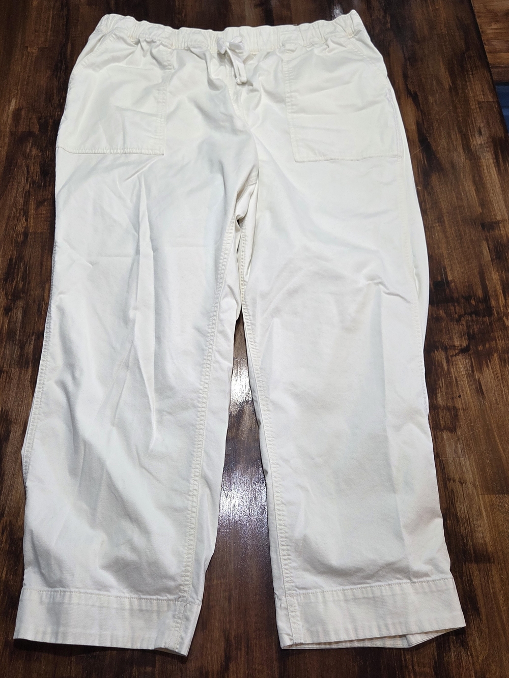 Duluth Trading Co. pants Ankle in White Waist 20W
